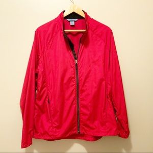 Duluth Trading Co Red WINDBREAKER